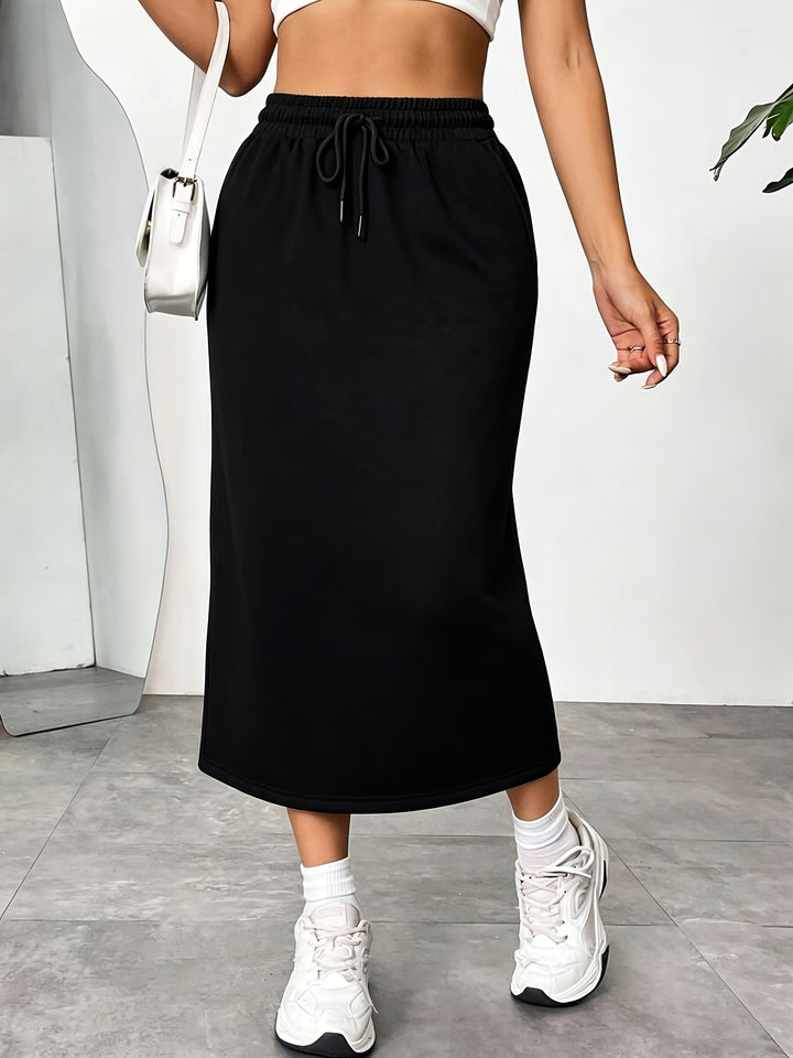 Roberta | Relaxed Drawstring Skirt