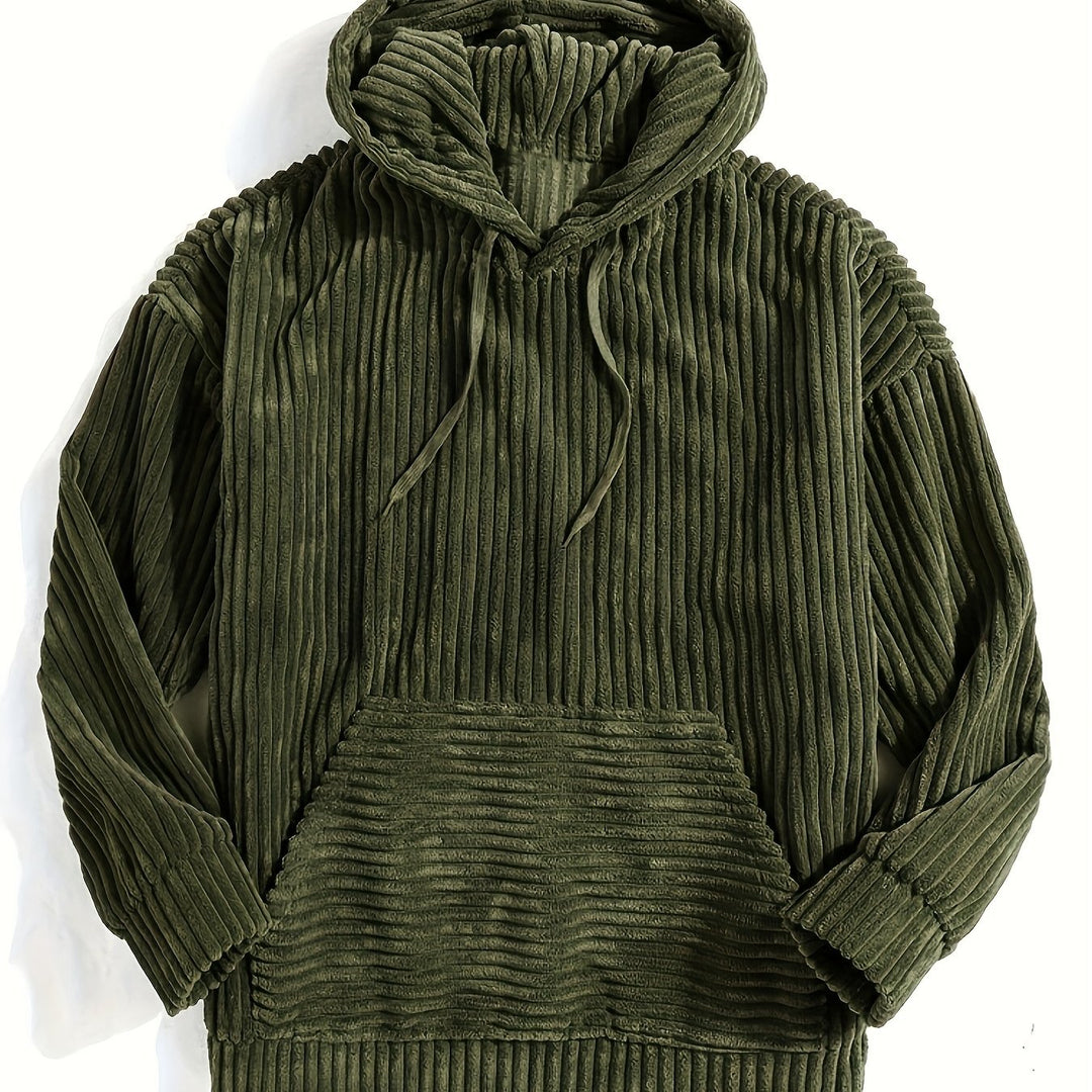 Callan | Relaxed Ribbed Hoodie