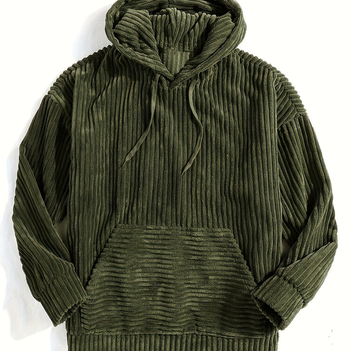 Callan | Relaxed Ribbed Hoodie