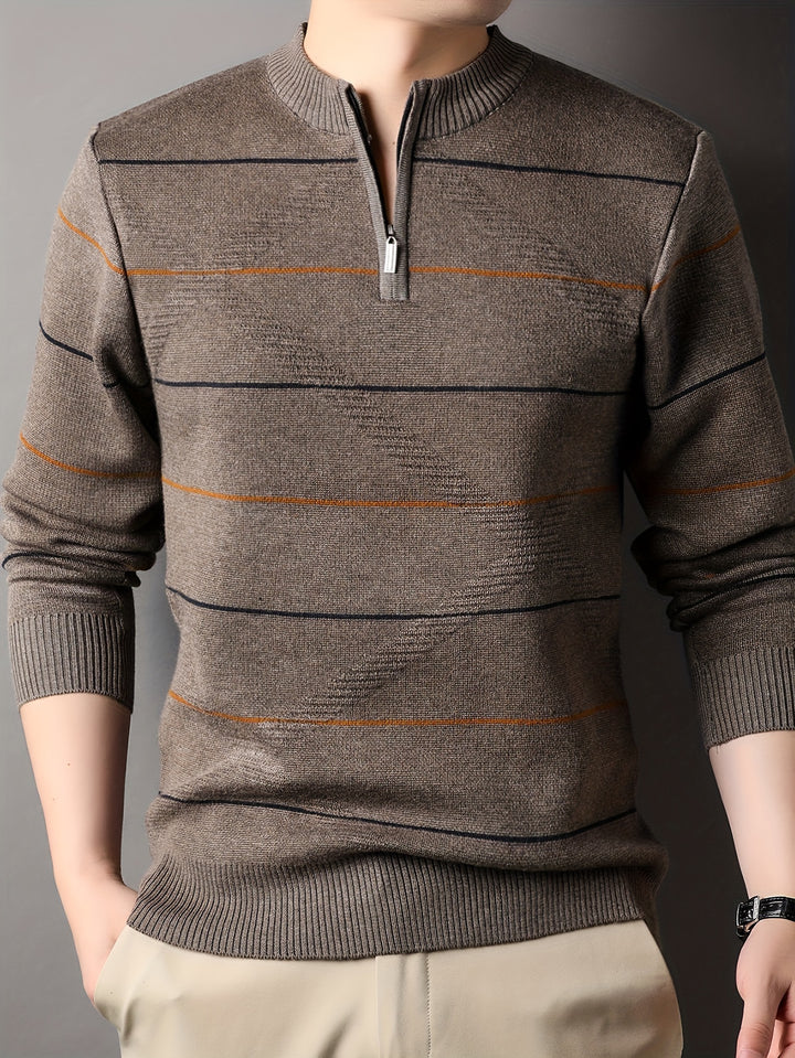 Rhys | Refined Half-Zip Sweater