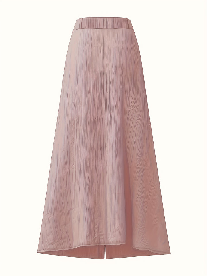 Diane | Button-Front A-Line Maxi Skirt