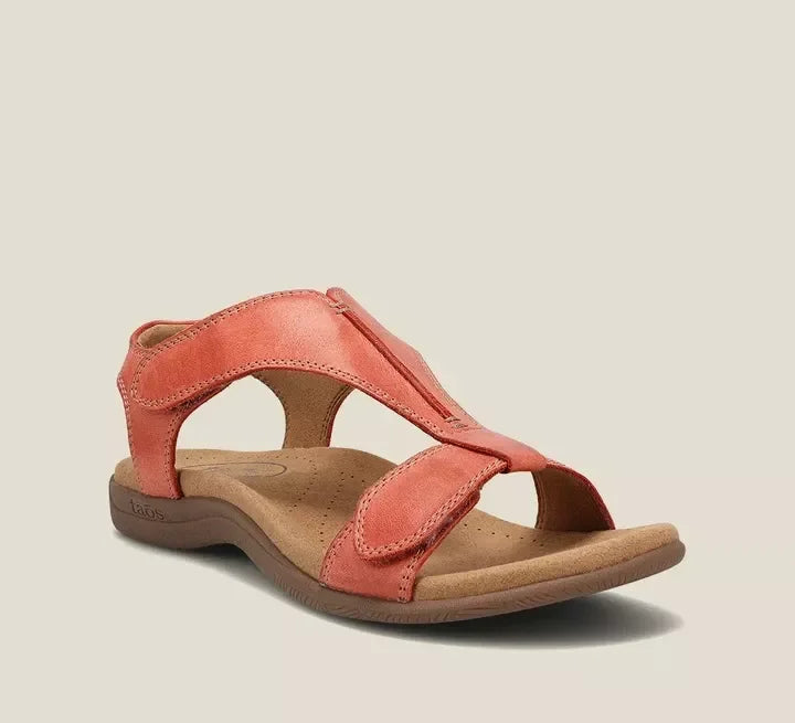 Diane | Women's Orthopedic T-Strap Leather Sandals