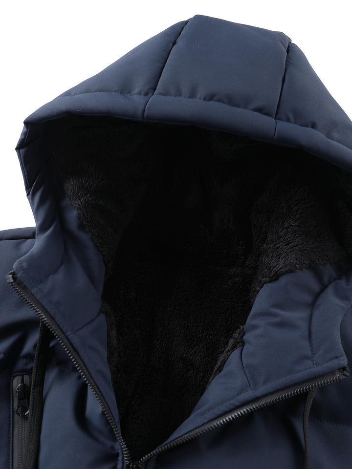 Callum | Quilted Hooded Puffer Jacket