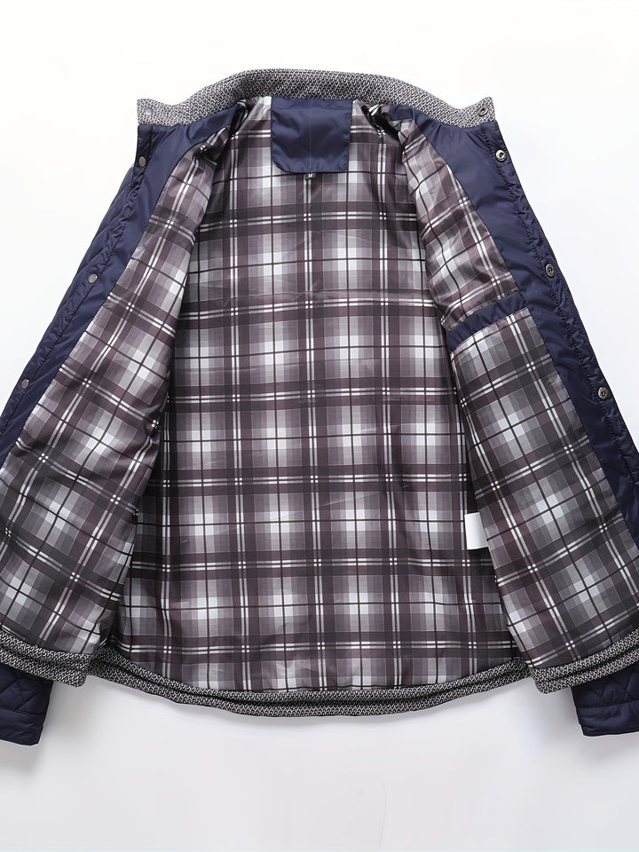 Hollis | Quilted Stand-Collar Jacket
