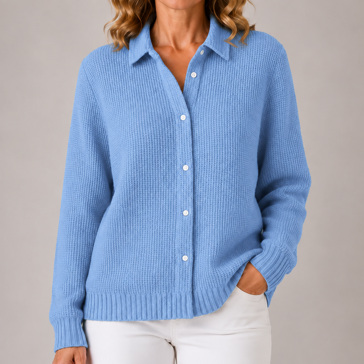 Erin | Relaxed Button-Front Cardigan