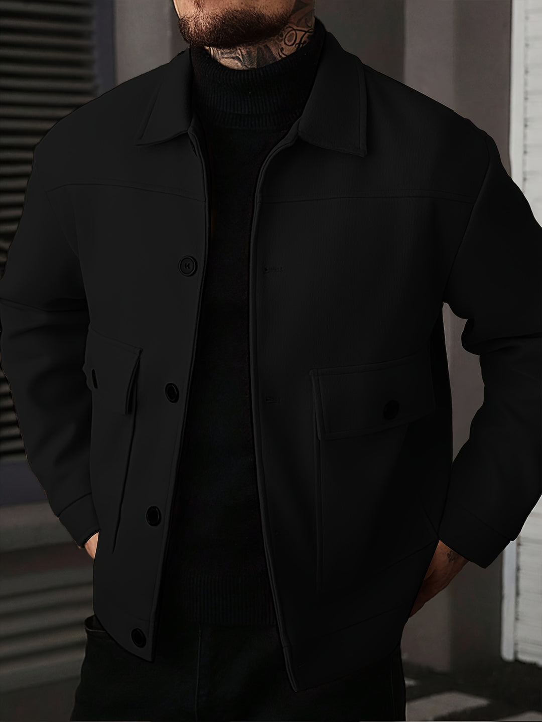 Emmett | Structured Utility Jacket