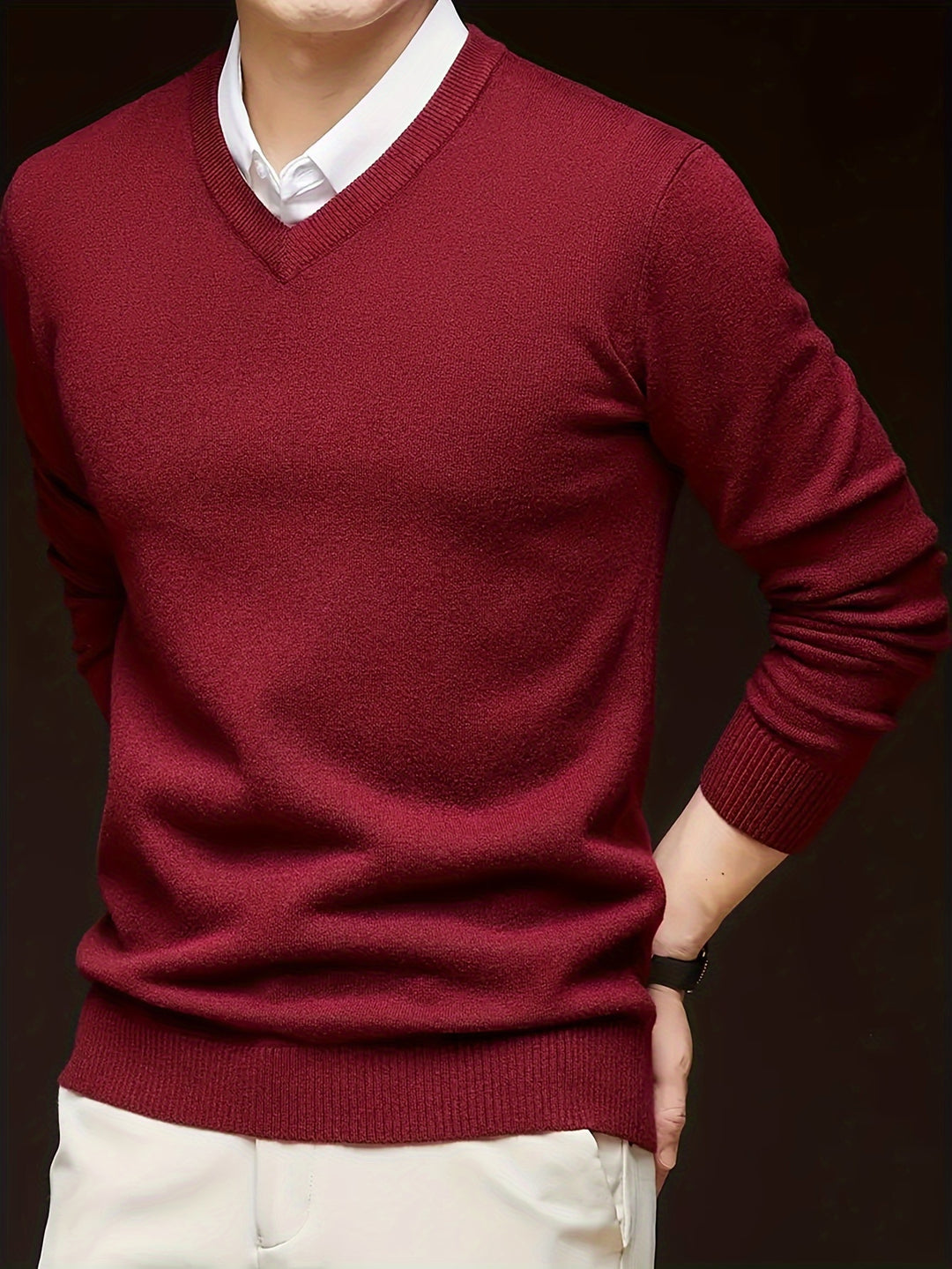 Theodore | Refined V-Neck Sweater
