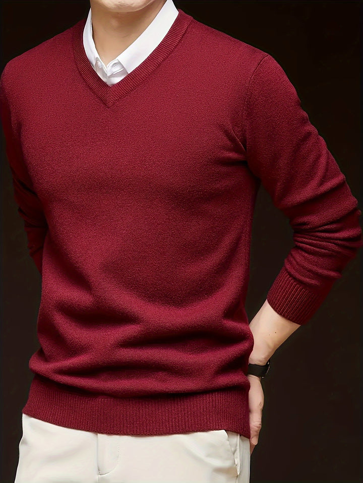Theodore | Refined V-Neck Sweater