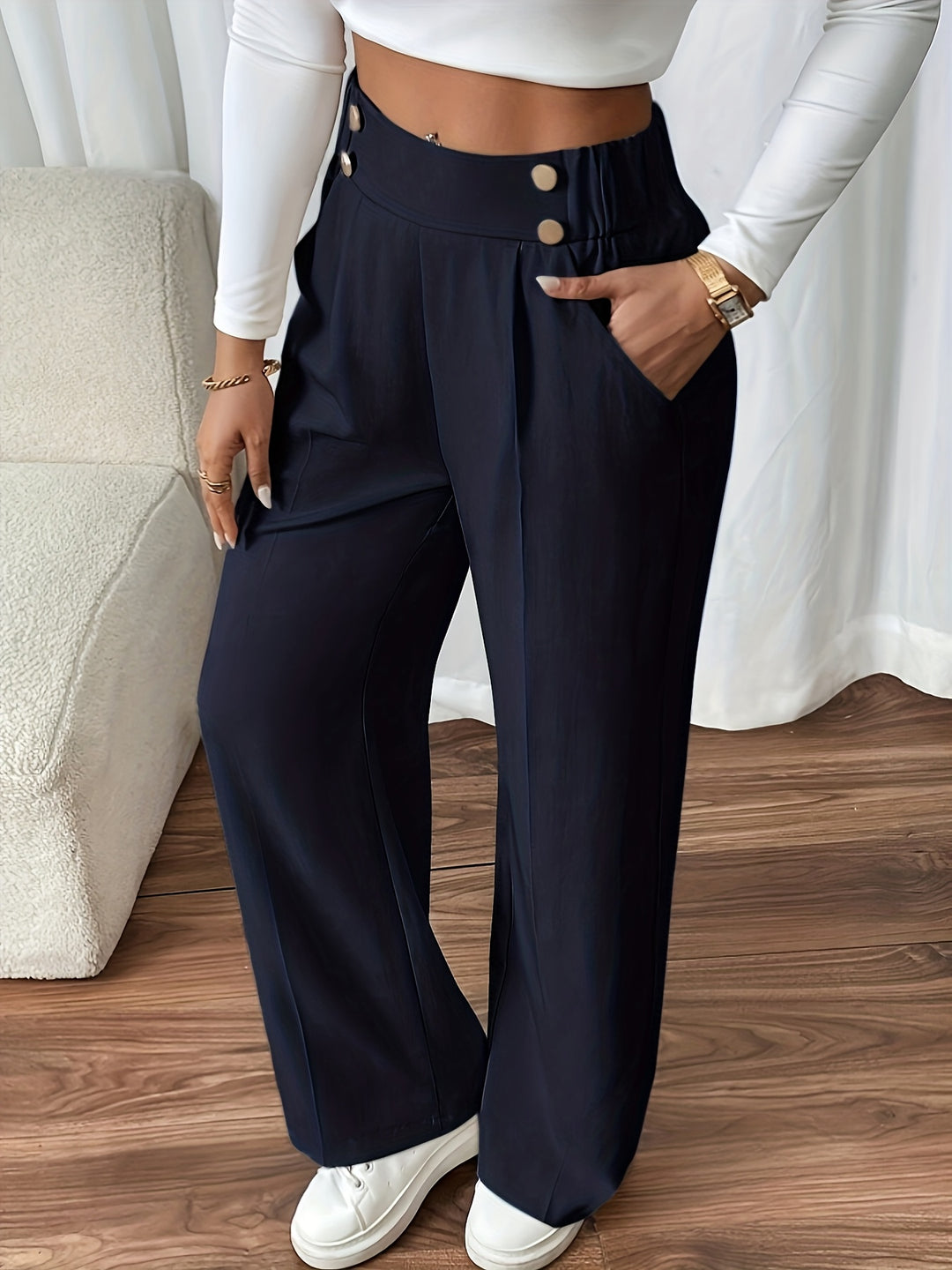Florence | Tailored Straight-Leg Trousers