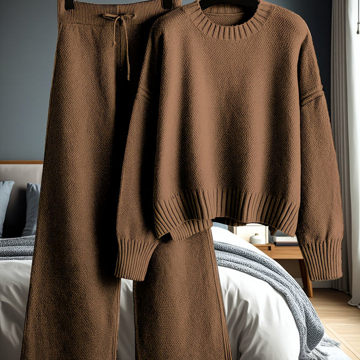 Rosanna | Relaxed Textured Two-Piece Set