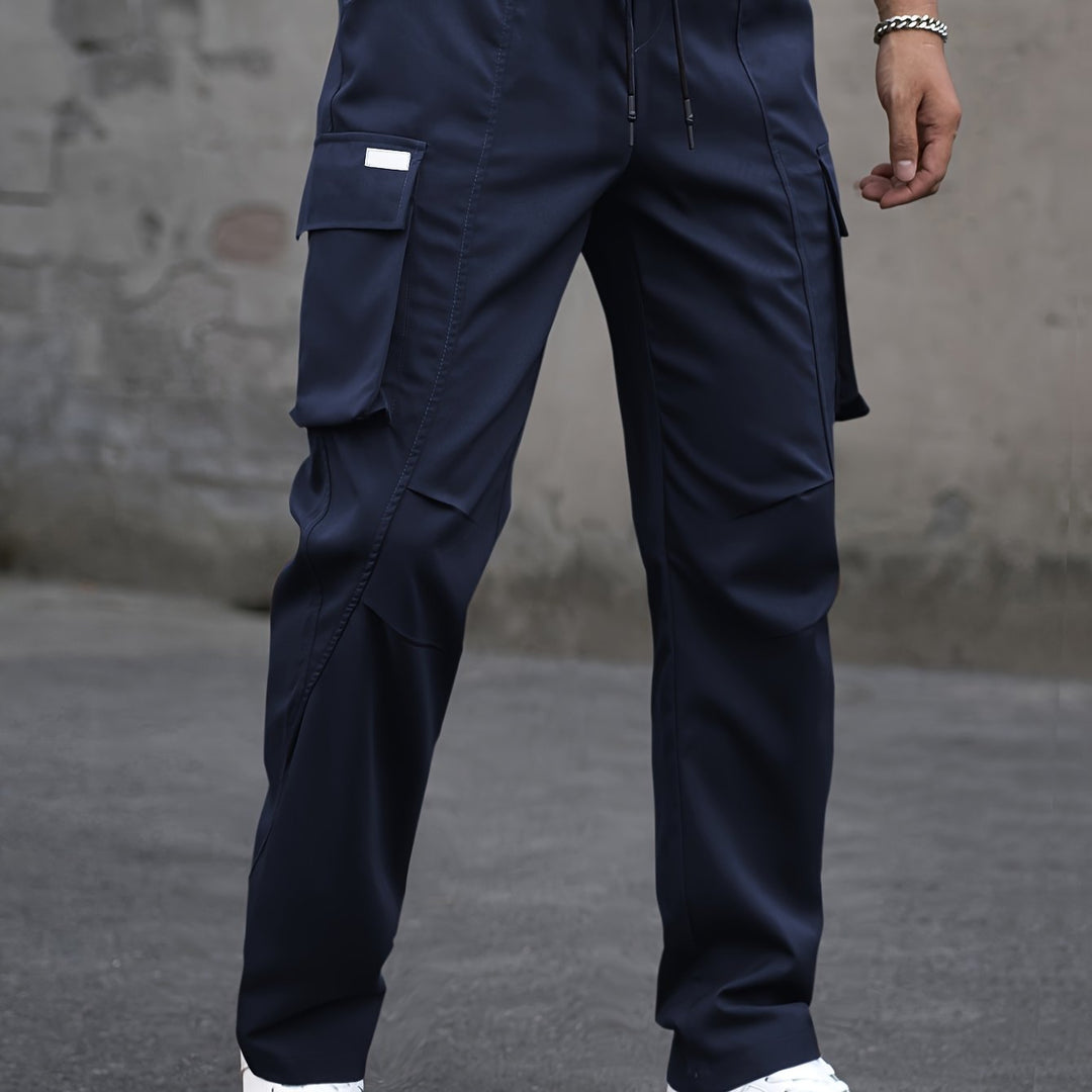 Brooks | Men's Tapered Cargo Drawstring Trousers