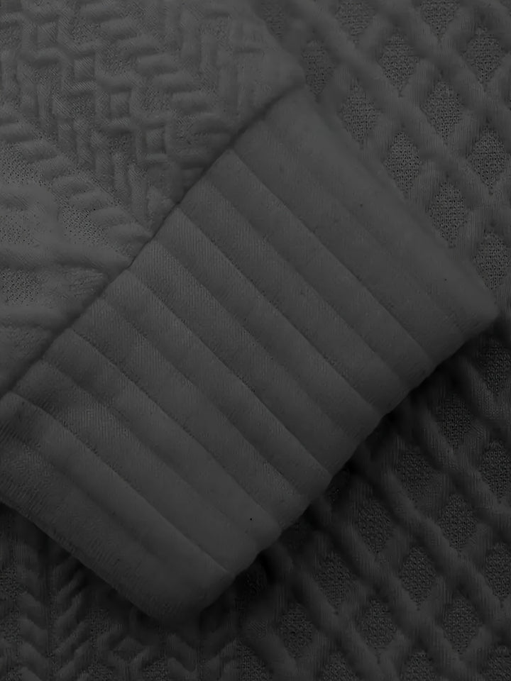 Hudson | Cable-Knit Button Henley Sweater