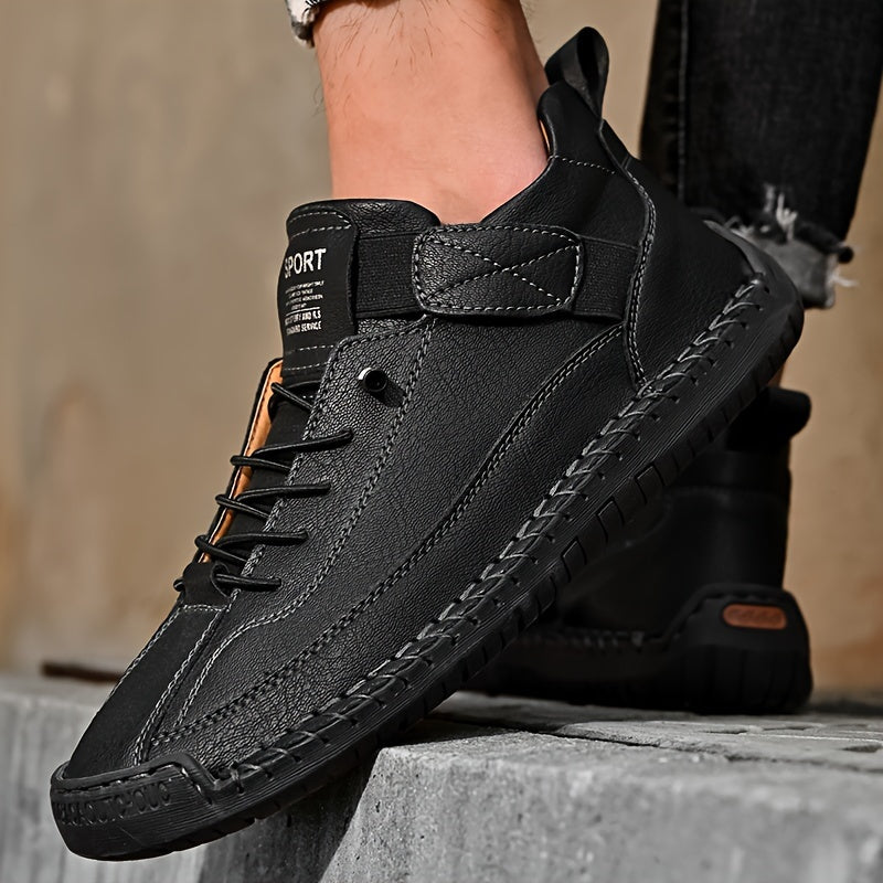 Leighton | Men's Hand-Stitched Lace-Up Casual Shoe