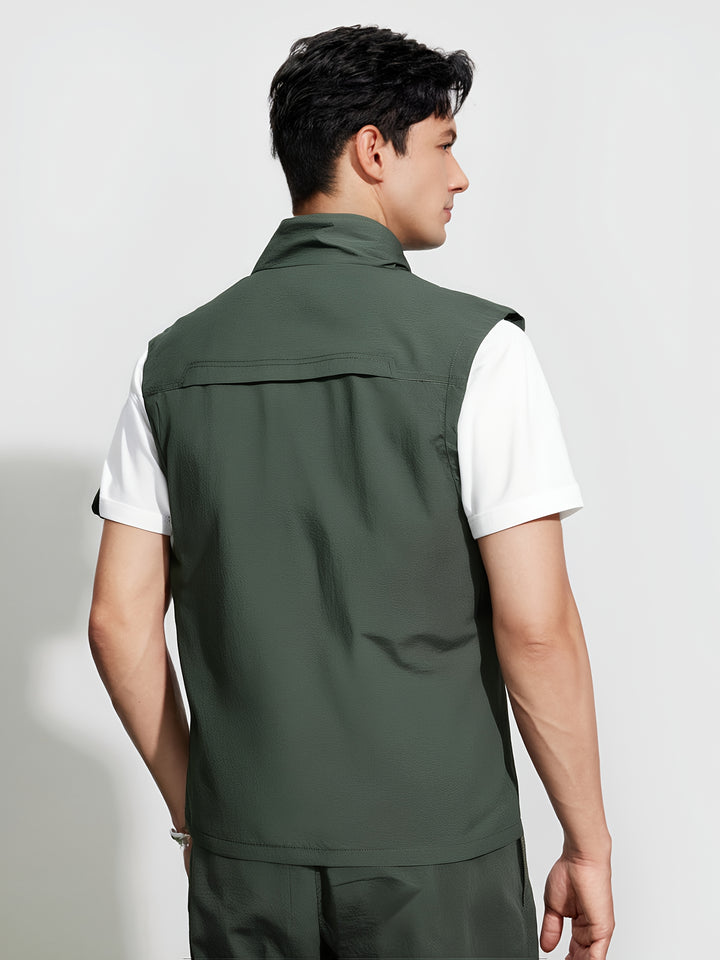 Hudson | Men's Utility Zip-Front Vest