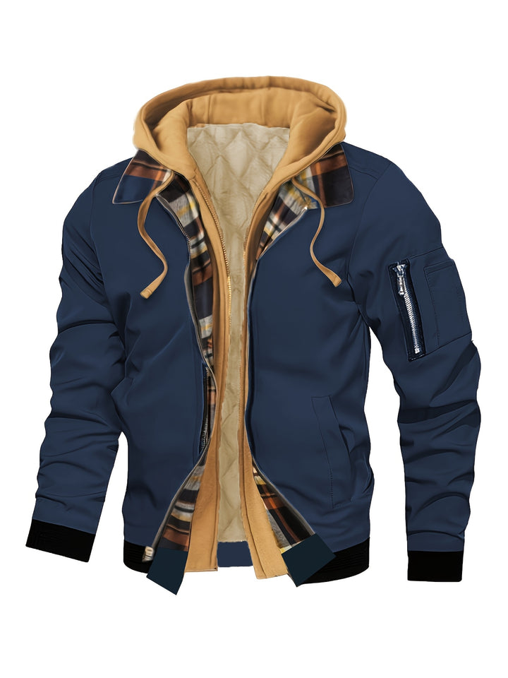 Colby | Cozy Hooded Zip Jacket