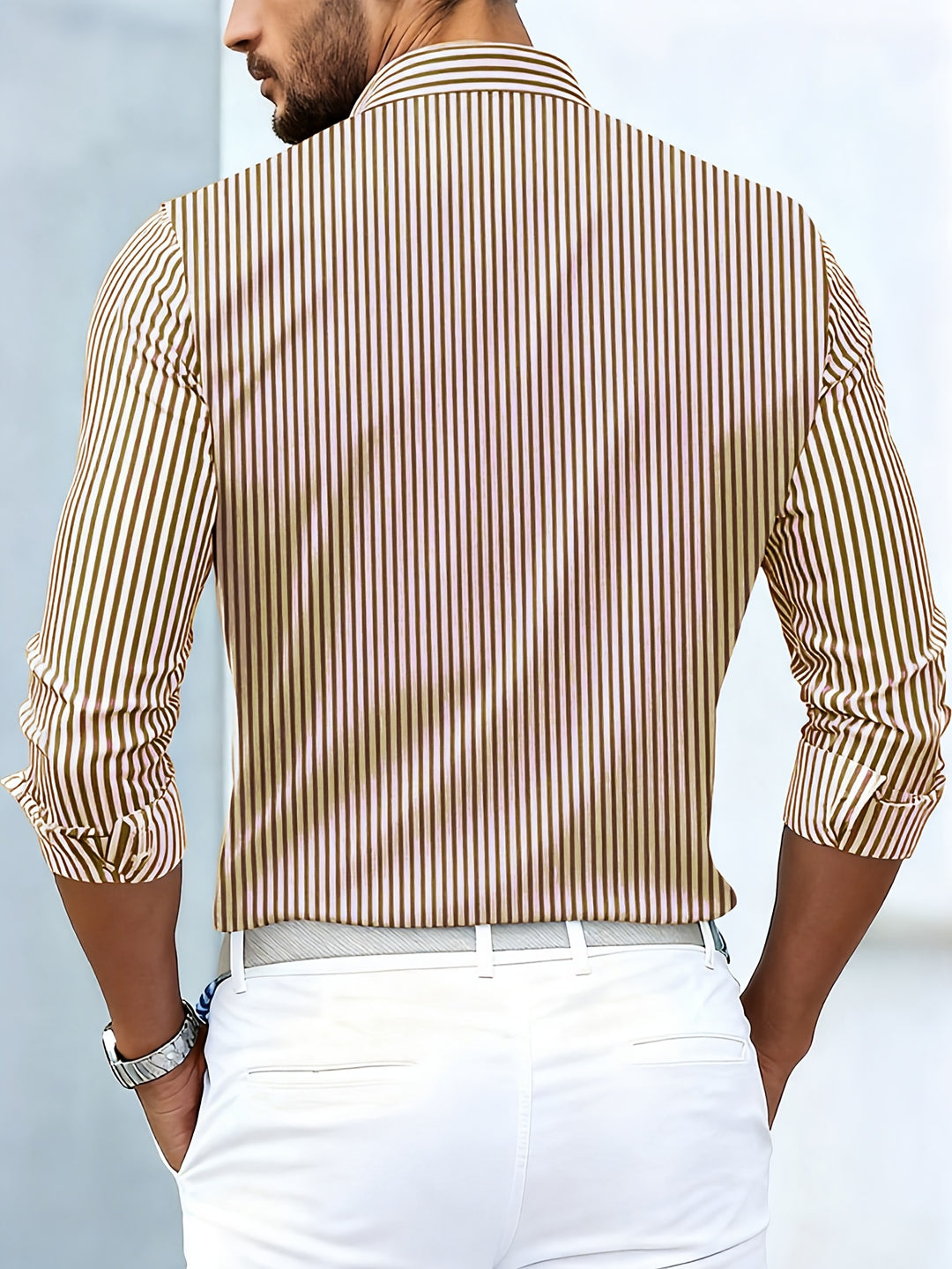 Emerson | Men's Vintage Striped Long Sleeve Shirt