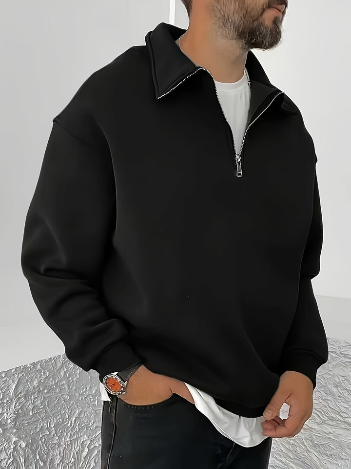 Chester | Relaxed Half-Zip Sweatshirt
