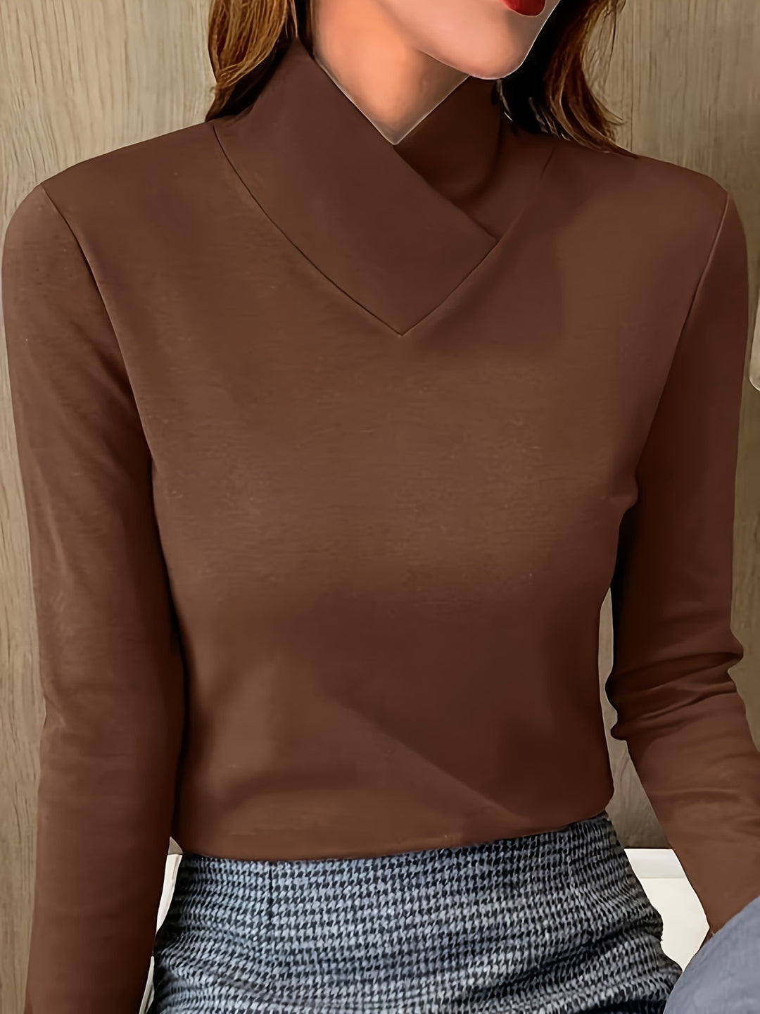 Beatrice | Refined V-Neck Top
