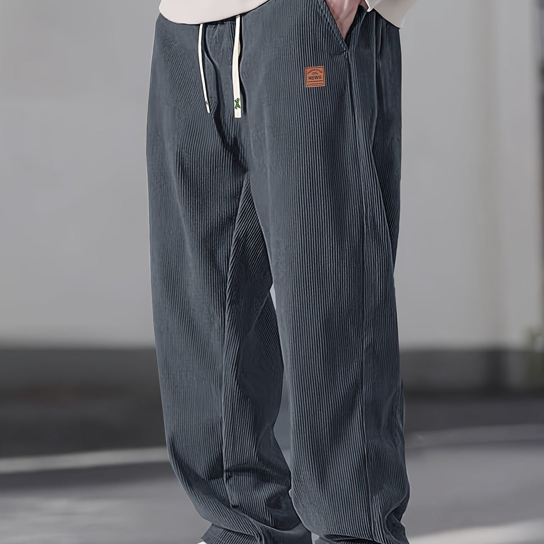 Malcolm | Relaxed Straight-Leg Pants