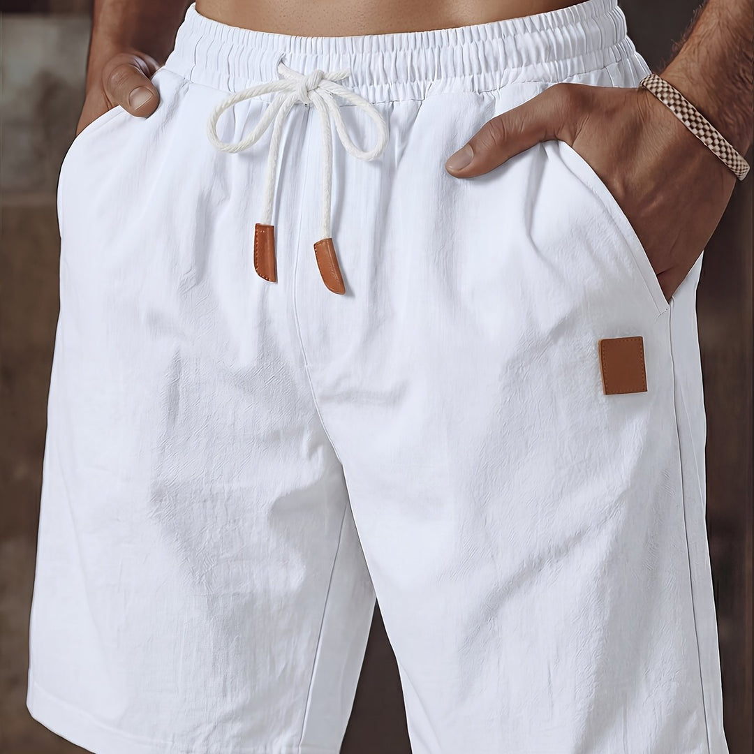 Tyler | Men's Linen Summer Shorts