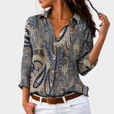Timeless Paisley Charm Blouse