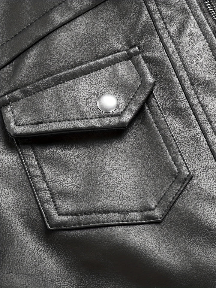 Beckett | Hooded Moto Jacket