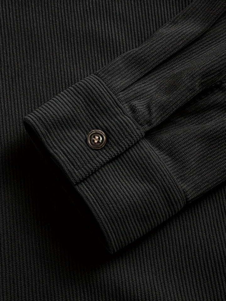 Bryce | Ribbed Textured Overshirt