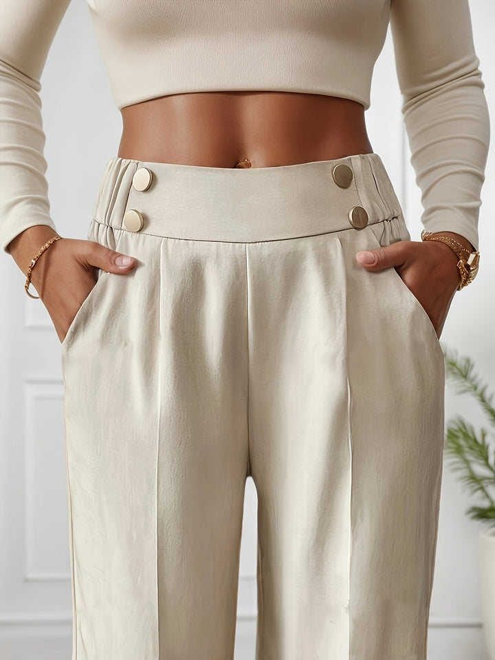 Florence | Tailored Straight-Leg Trousers