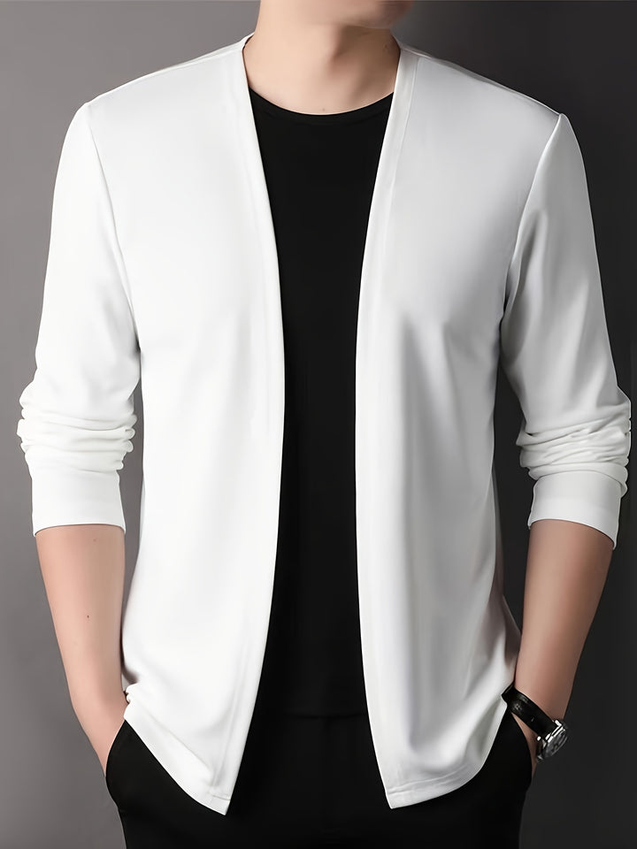 Malcolm | Open-Front Lightweight Cardigan