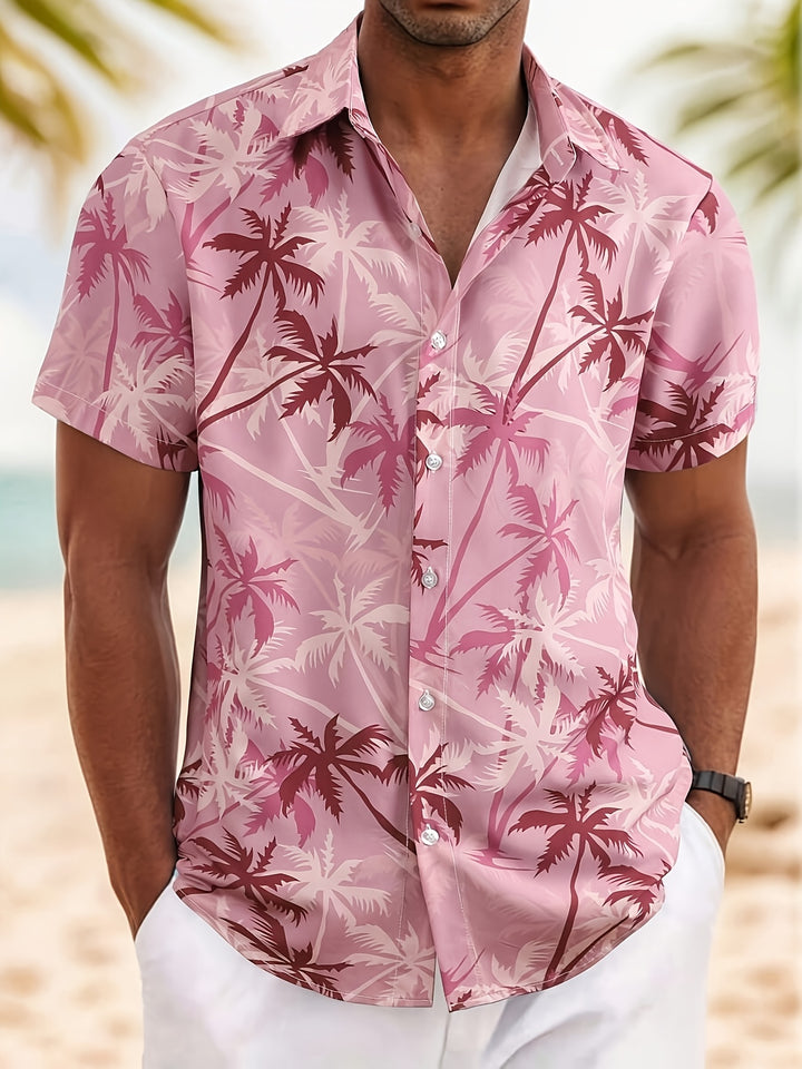 Reeves | Men's Beach Print Shirt