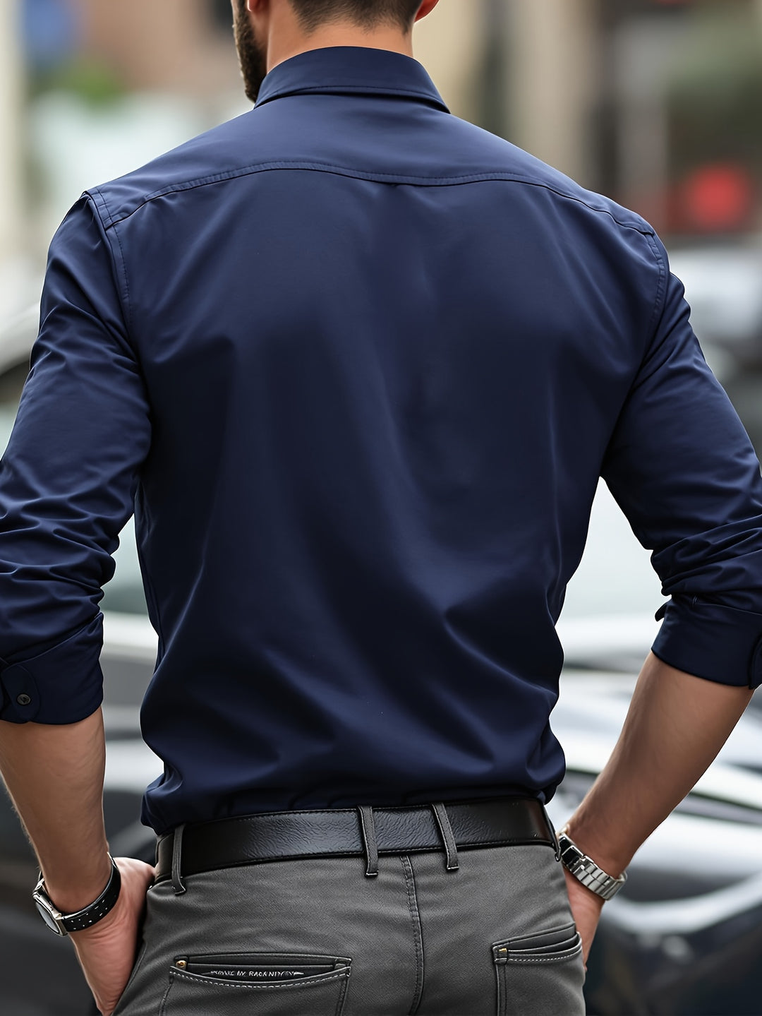 Griffin | Men's Solid Color Short Sleeve Shirt