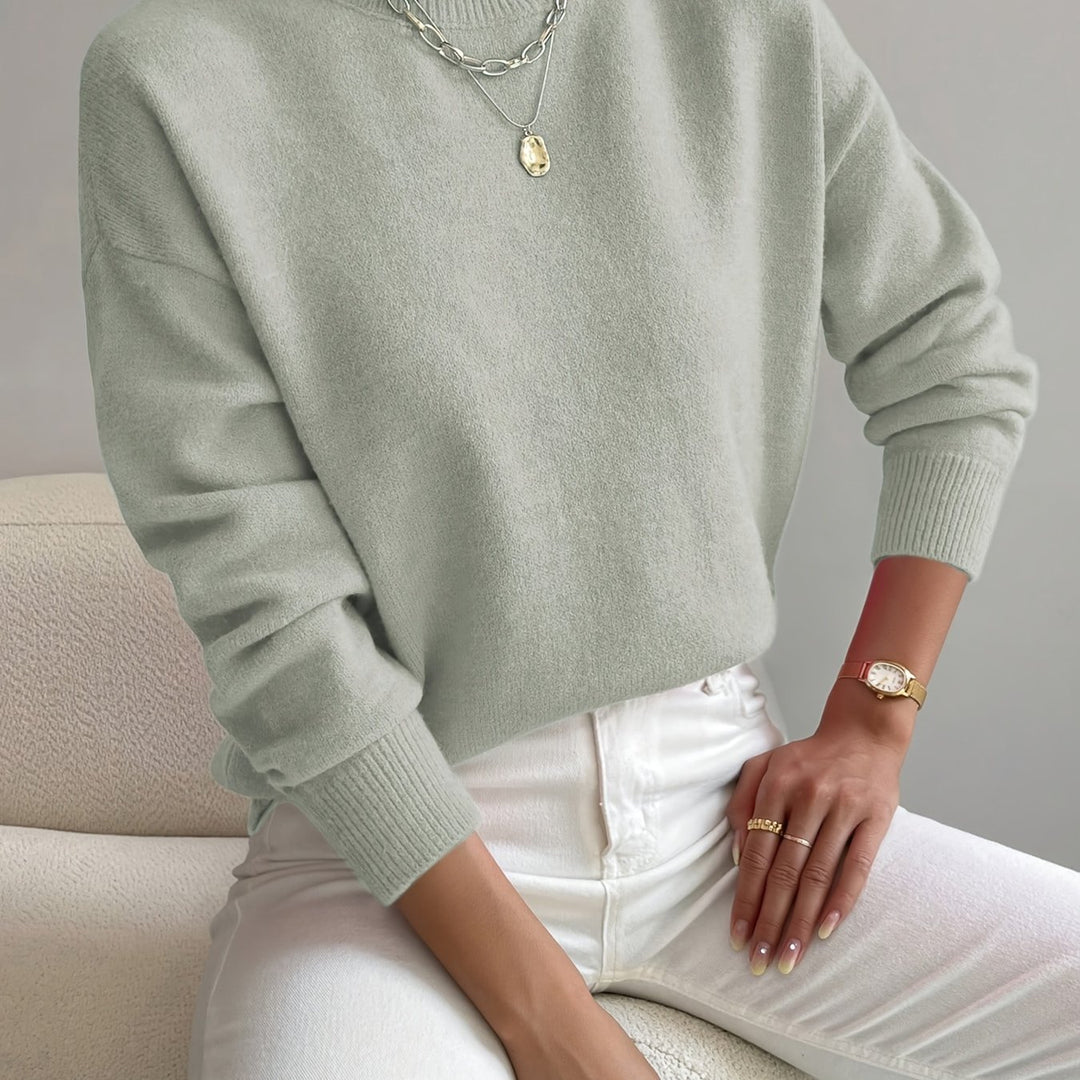 Juniper | Relaxed Mock Neck Sweater