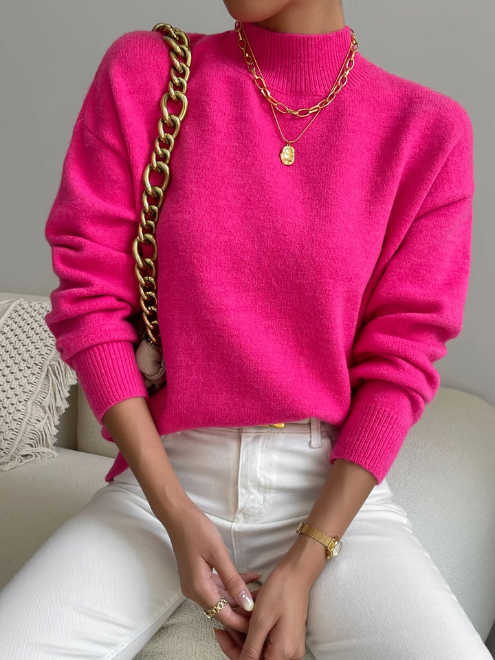 Juniper | Relaxed Mock Neck Sweater