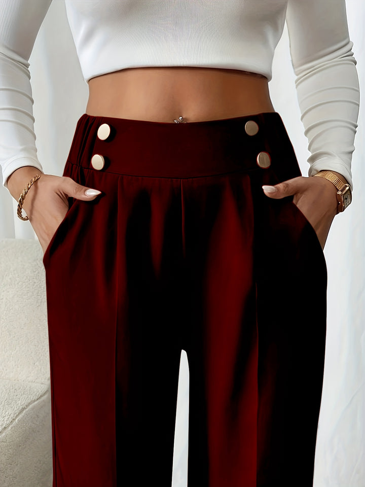 Florence | Tailored Straight-Leg Trousers