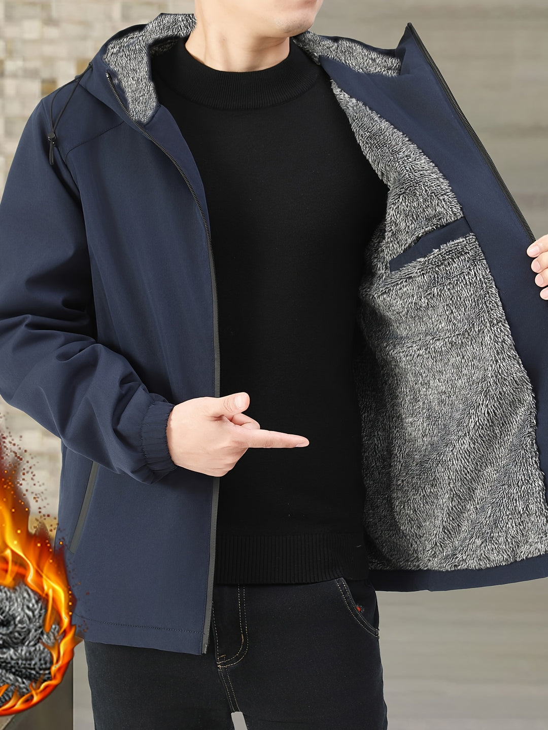 Rupert | Cozy Hooded Zip Jacket