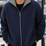 Rutherford | Zip-Up High-Neck Cardigan