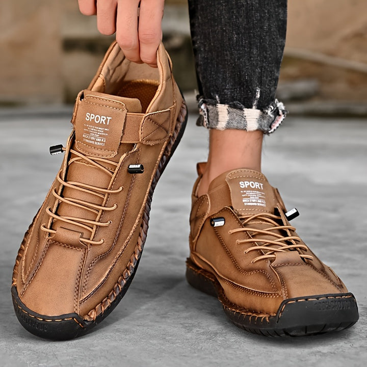 Leighton | Men's Hand-Stitched Lace-Up Casual Shoe