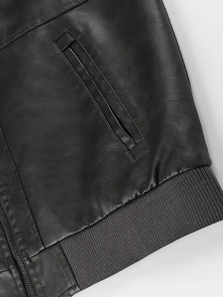 Beckett | Hooded Moto Jacket