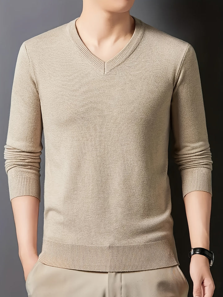 Dorian | Refined V-Neck Pullover