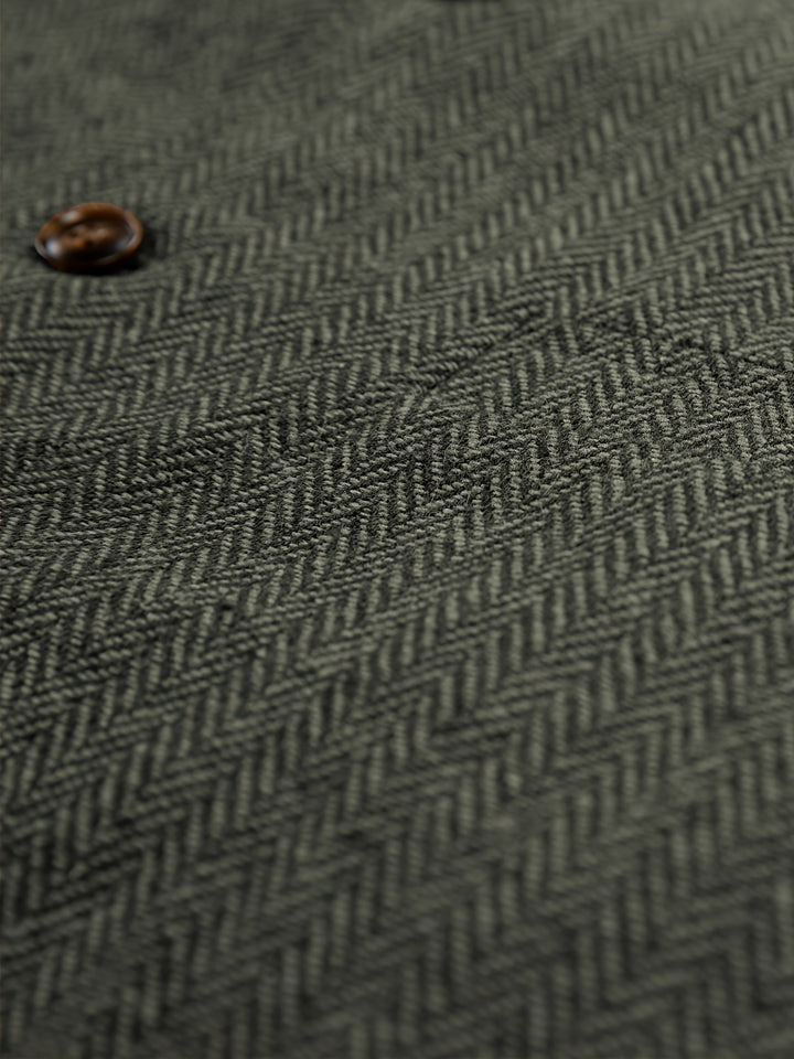 Barnaby | Heritage Herringbone Vest