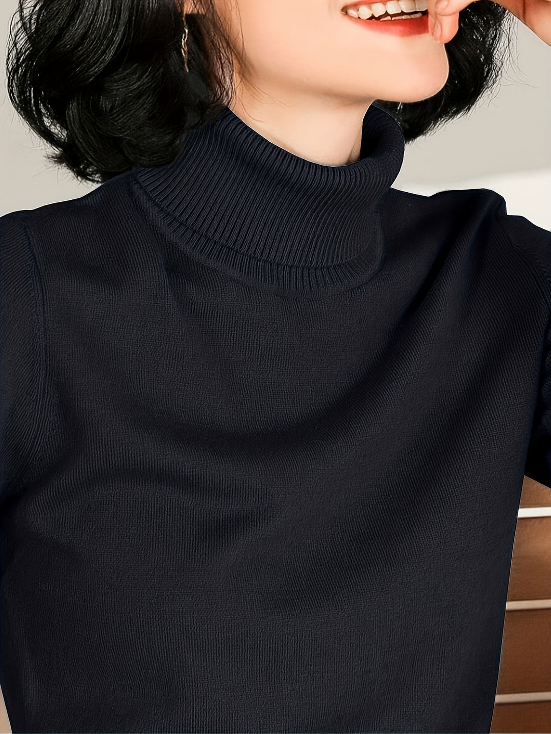 Nancy | Cozy High-Neck Turtleneck