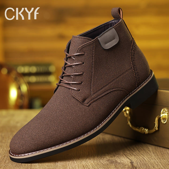 Harrington | Refined Lace-Up Ankle Boots