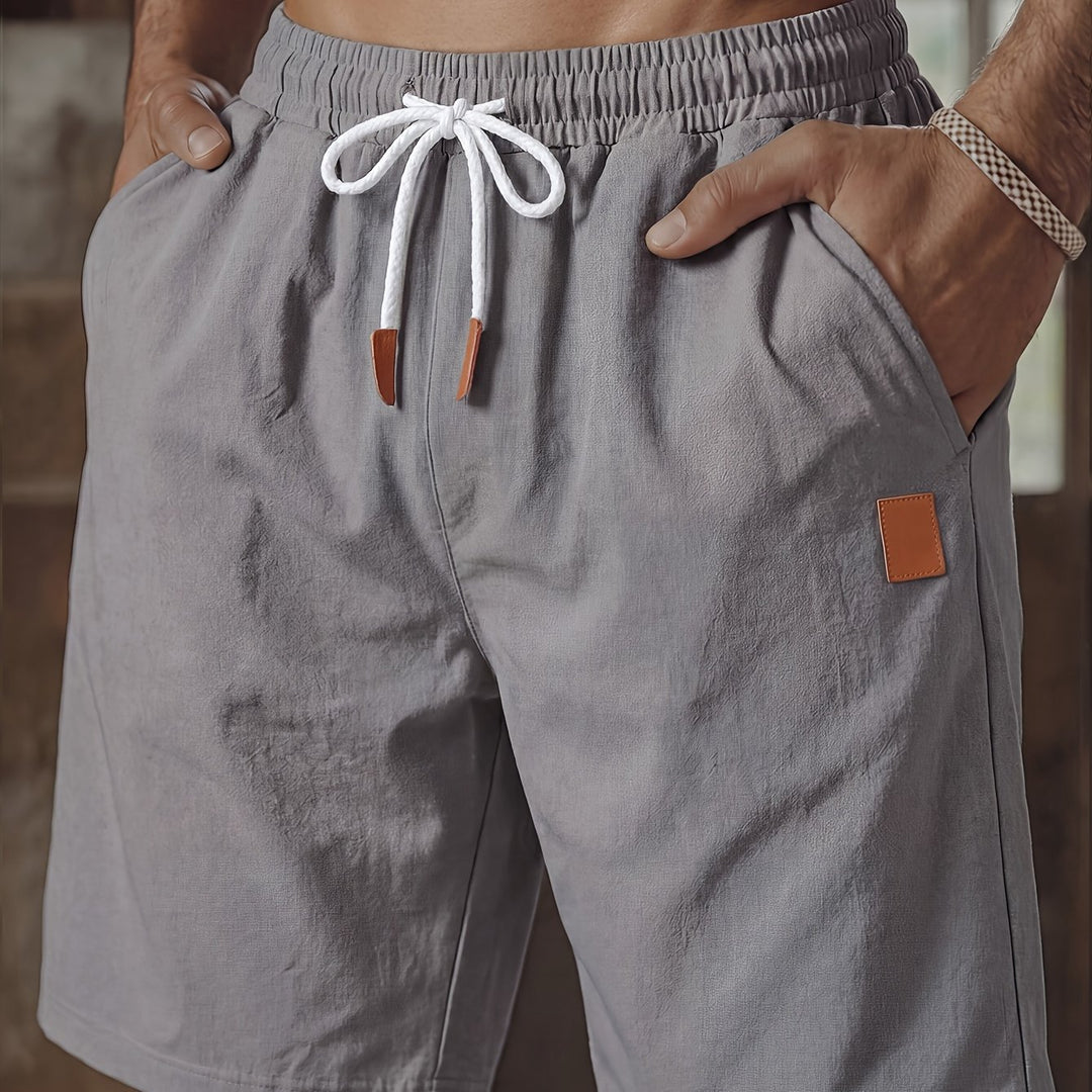 Tyler | Men's Linen Summer Shorts