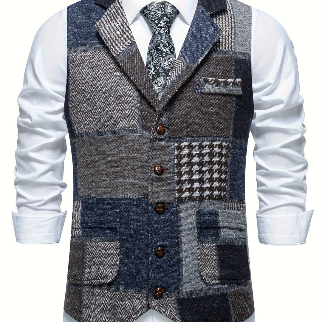 Alden | Heritage Patchwork Waistcoat