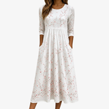 Primrose | Blossom-Print Midi Dress