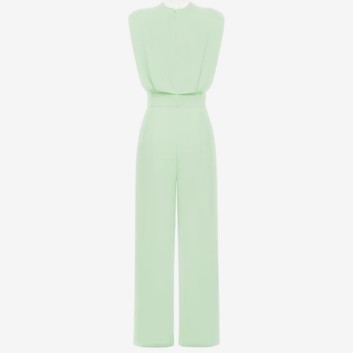 Paige | Women's Defined-Waist Wide-Leg Jumpsuit