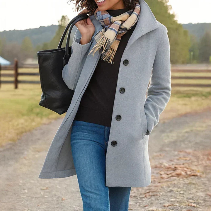 Maribel | Tailored Single-Breasted Coat