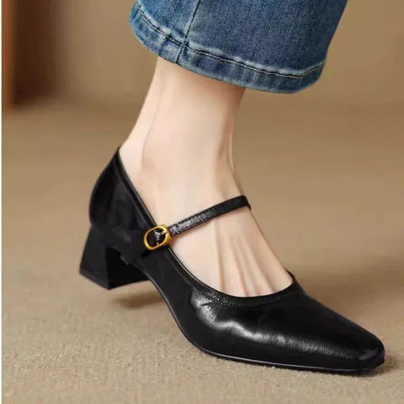 Coraline | Timeless Ankle-Strap Heels