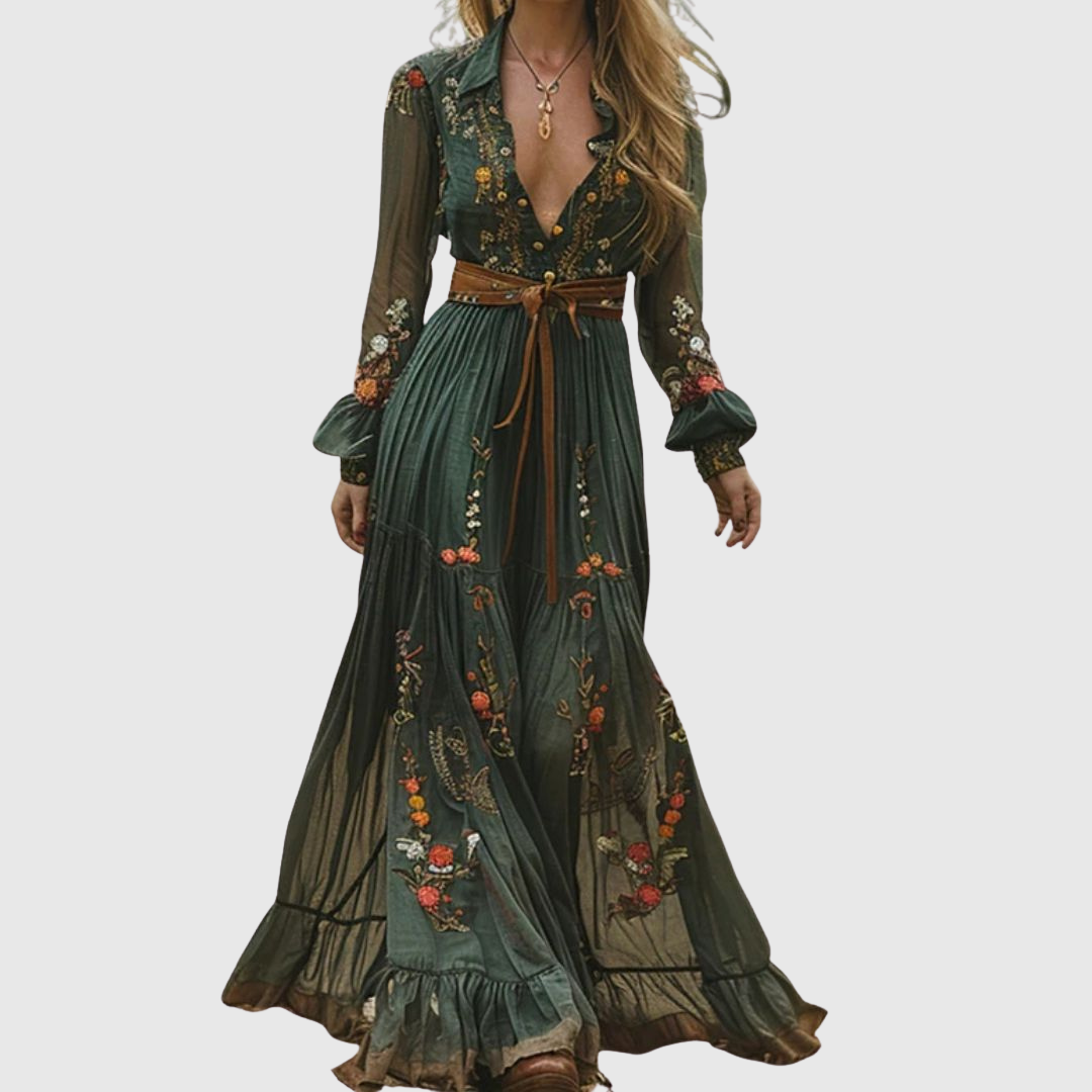 Amaris | Enchanted Boho Maxi Dress