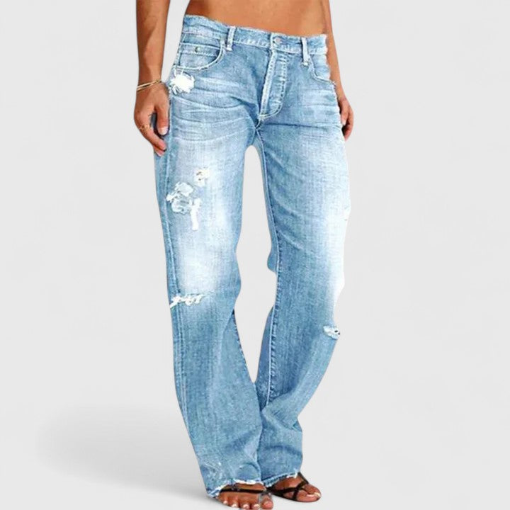 Adele | Relaxed Straight-Leg Jeans